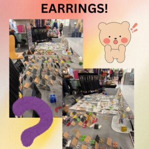 5 PAIRS OF MYSTERY EARRINGS💫